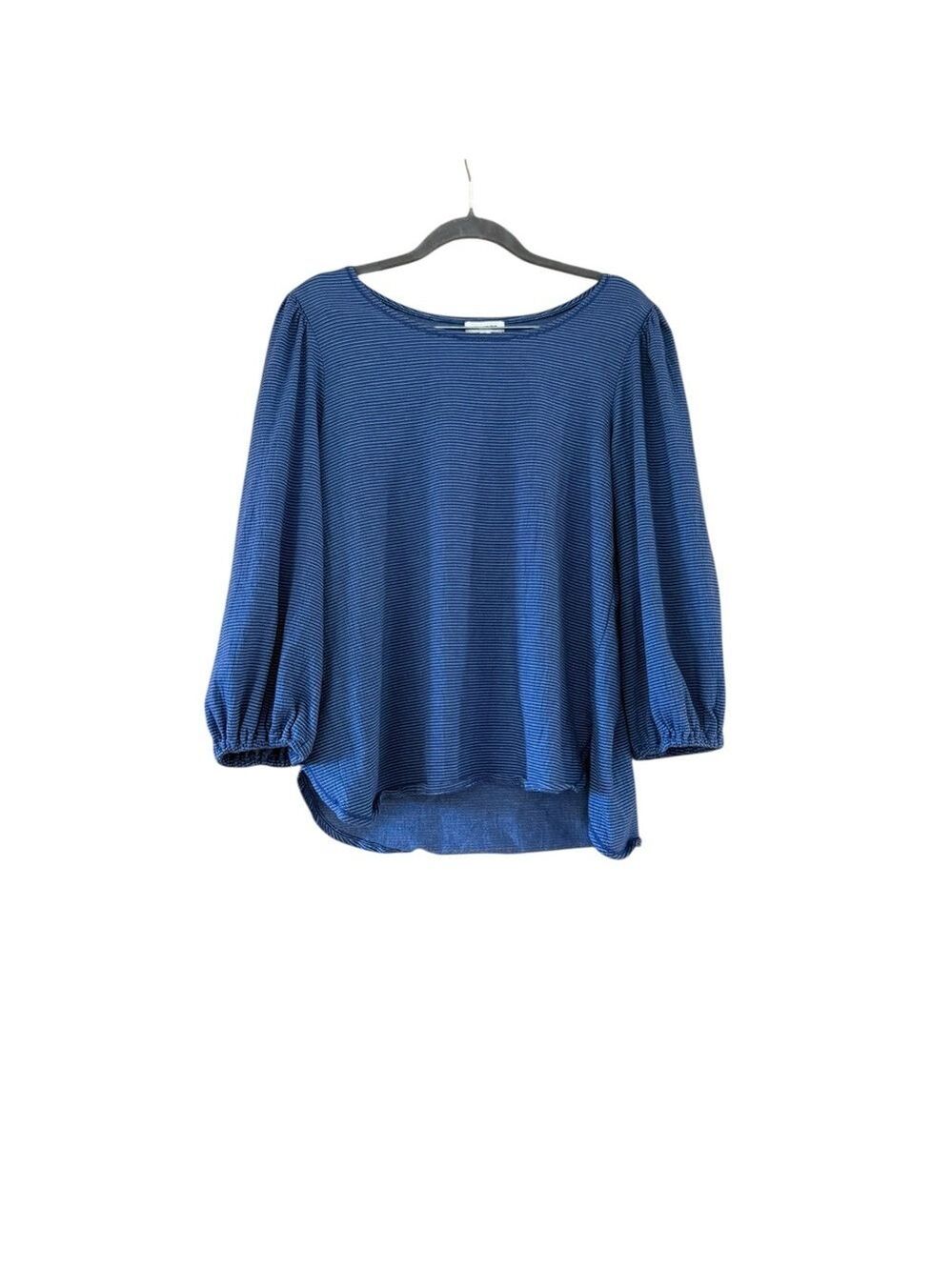Max Studio Navy Blue Blouse Women's - Picture 1 of 4